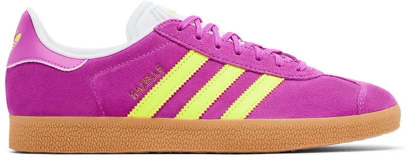 Adidas Gazelle "Purple Burst/Solar Yellow"