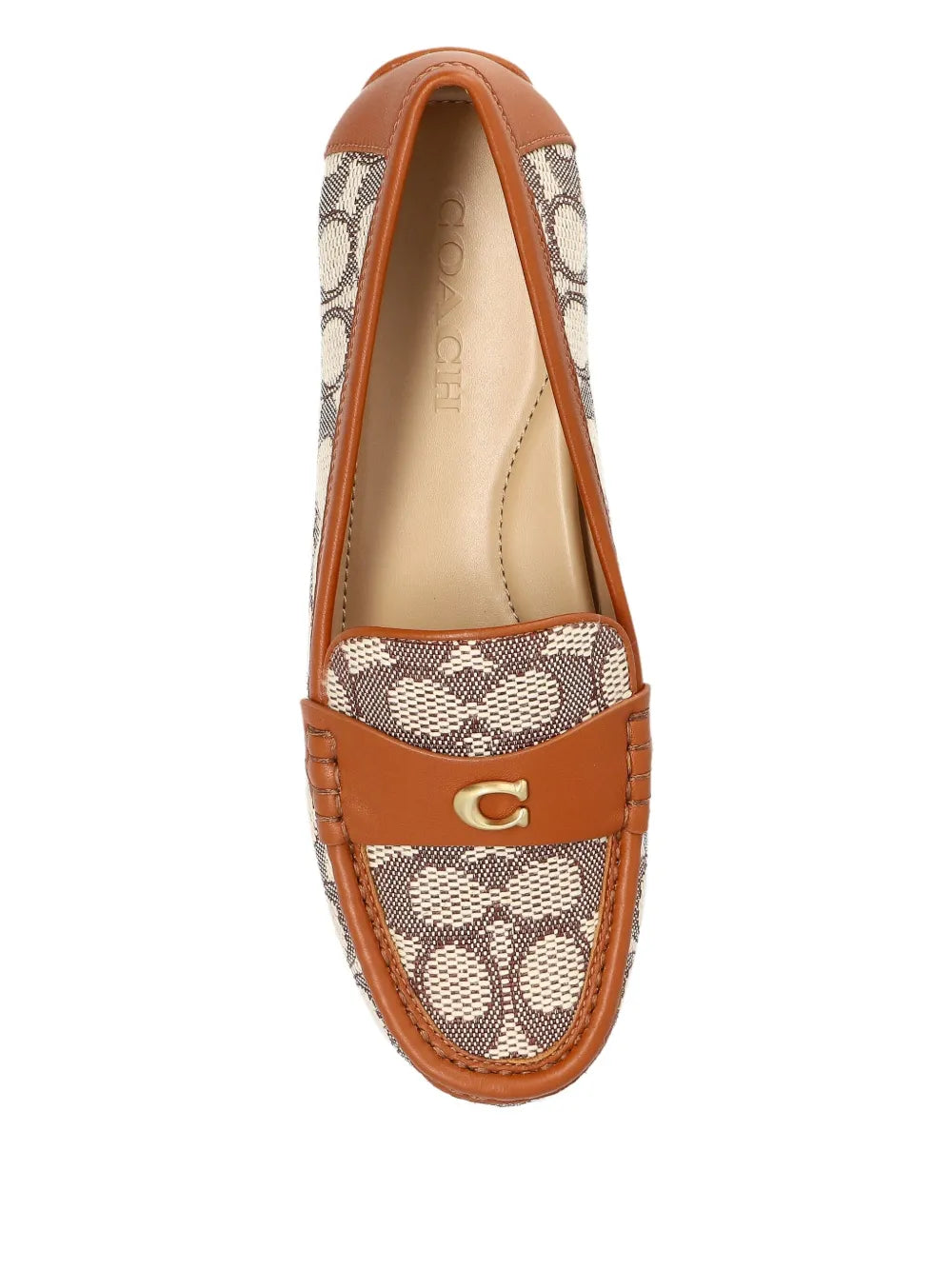 Coach Janie Loafer Honey Brown