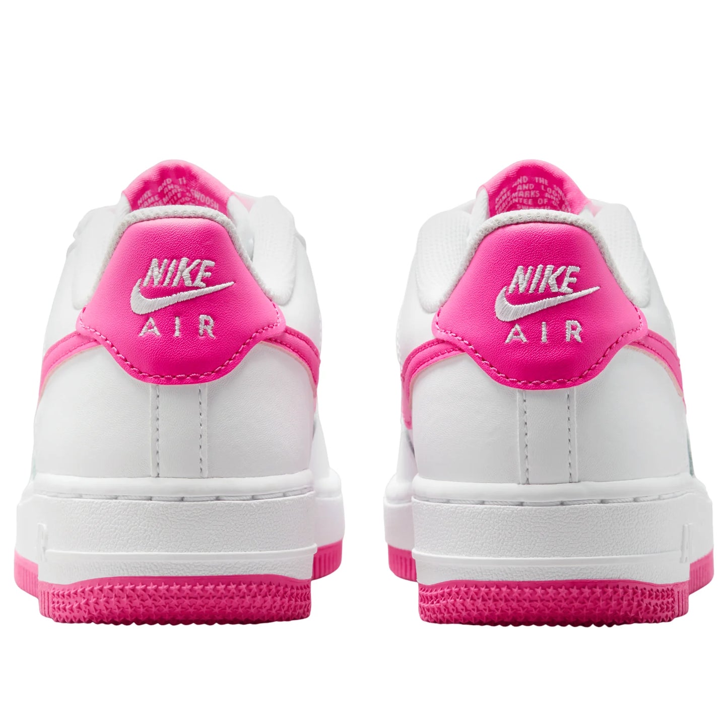 Nike Air Force 1 'White Laser Fuchsia'