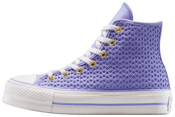 Converse Chuck Taylor All Star Lift Platform Knit High 'Violet Heat'