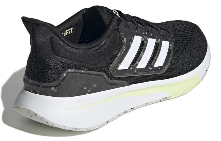 Adidas EQ21 Run 'Black Almost Lime'