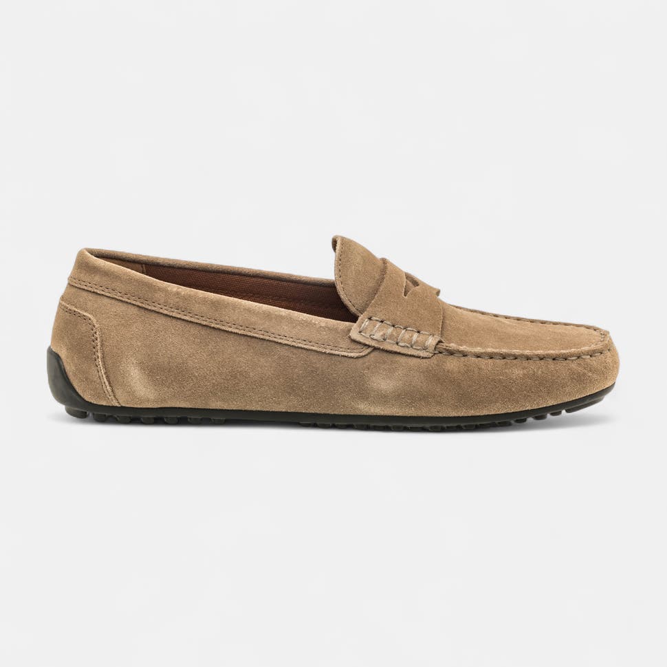 GEOXLoafers Men in leather beige