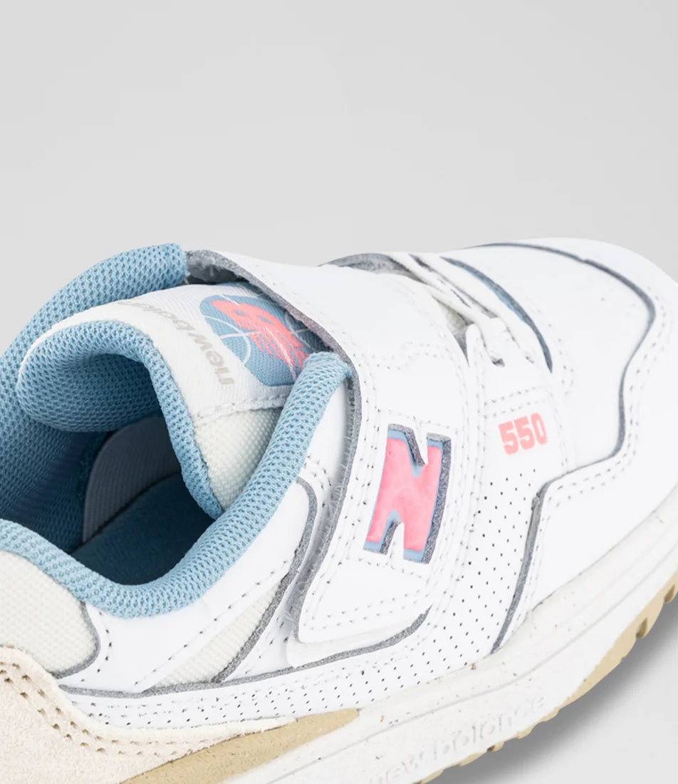 New Balance B550 V1 White