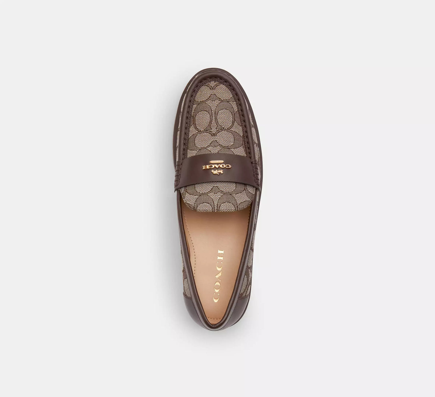 Coach Janie Loafer Bear Brown
