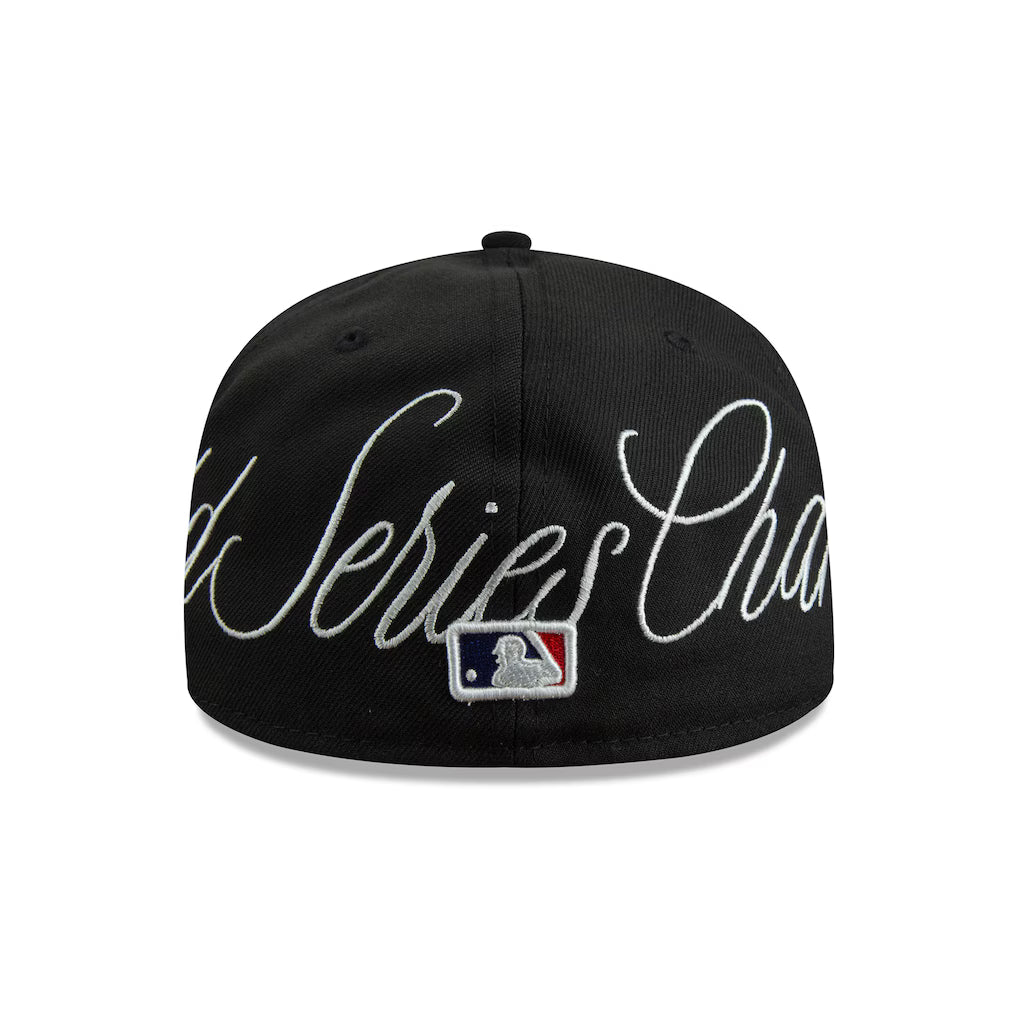 Men's Pittsburgh Pirates New Era Black Historic World Series Champions 59FIFTY Fitted Hat