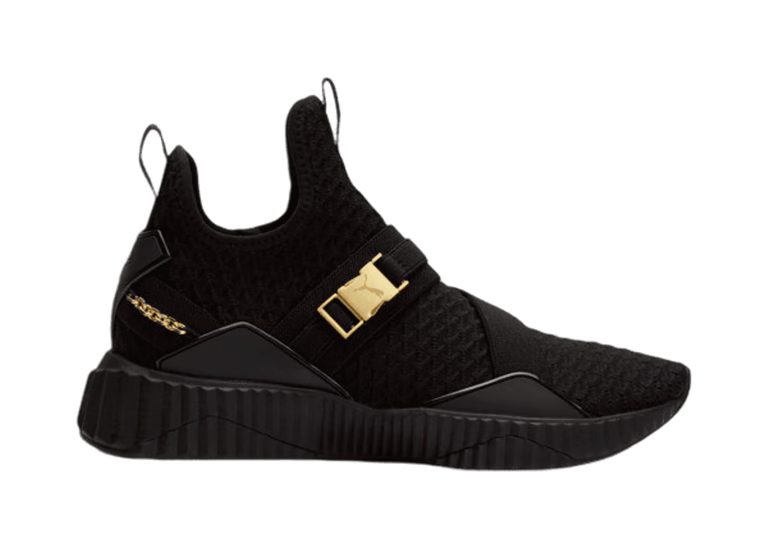PUMA Defy Mid Training in Black/Gold