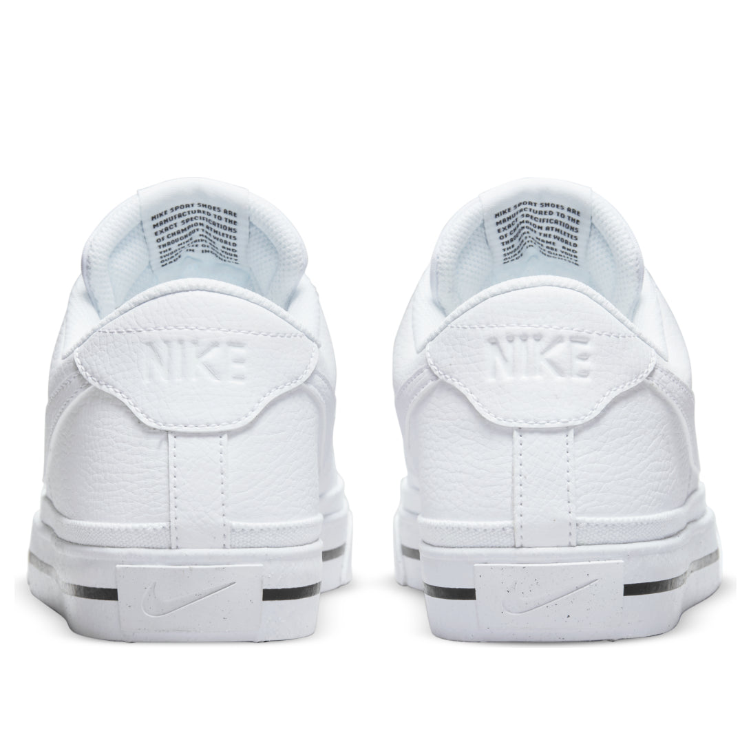 Nike Court Legacy Next Nature "White Black" Shoes