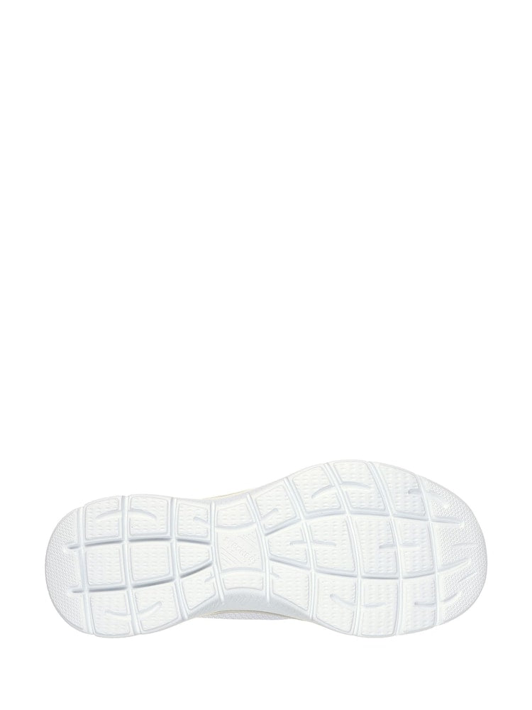 Skechers White Standard Fit Slip In Summits Dazzling Haze Trainers