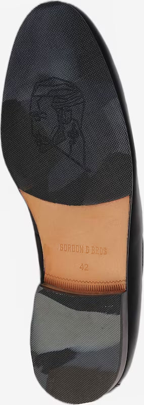 Gordon & Bros Classic Flats 'Renzo' in Black