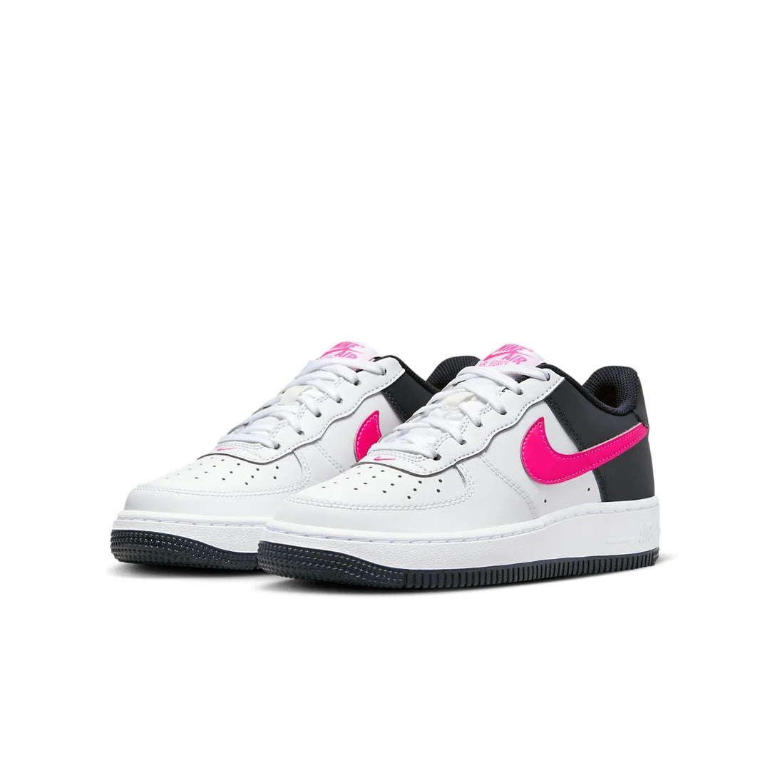 Nike - (GS) Nike Air Force 1 Low 'White Obsidian Pink