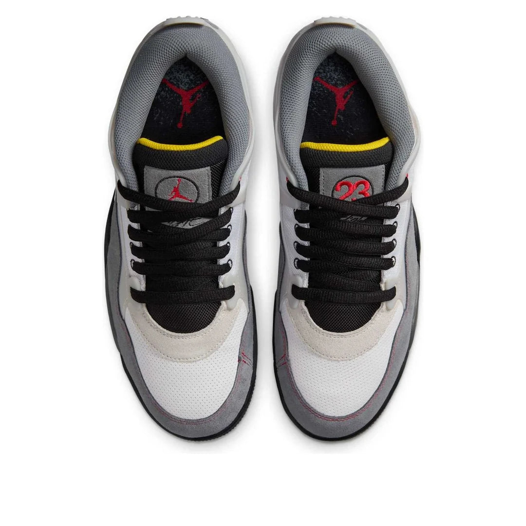 Nike Air Jordan 4 RM Premium 'White Black Smoke Grey Fire Red'