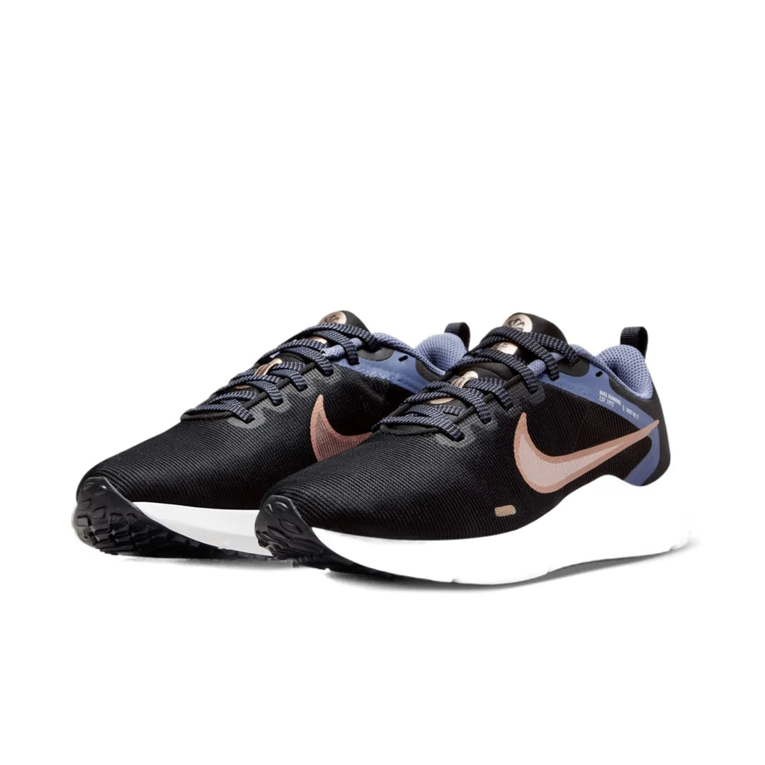 Nike - (WMNS) Nike Downshifter 12 'Black Diffuse Blue Bronze
