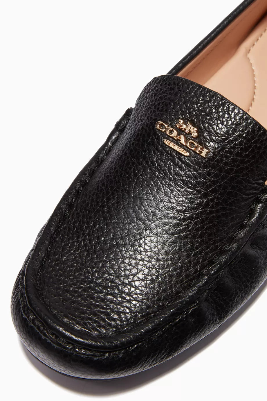 Coach Marley Round-toe Loafers in Leather Bear Brown