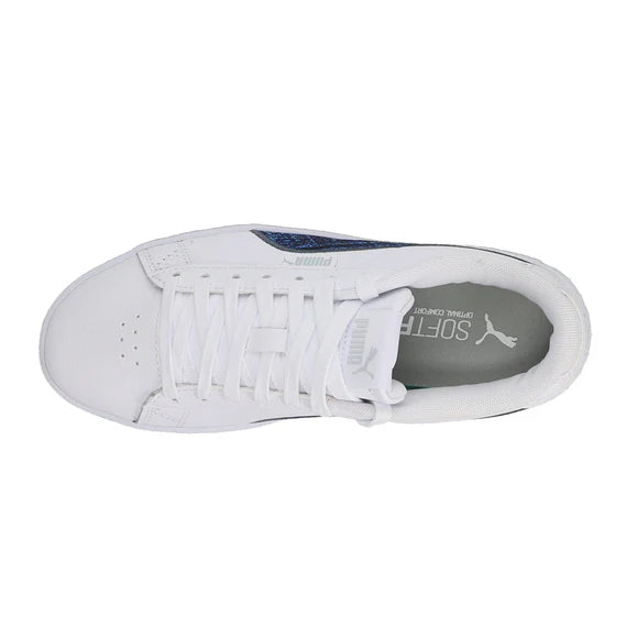 Puma Jada Denim Women’s Lace Up Sneakers – White Blue