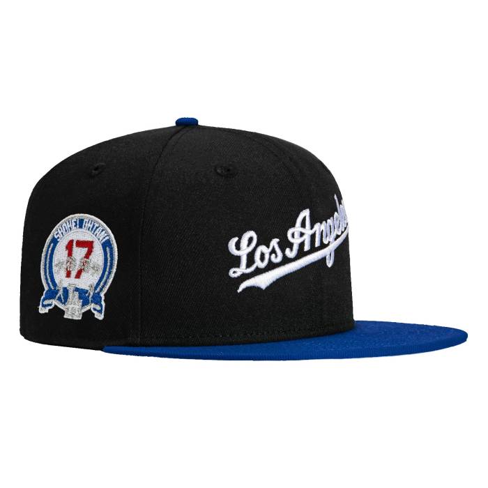 New Era  Los Angeles Dodgers Shohei Ohtani Patch Script Hat Men Black/Royal