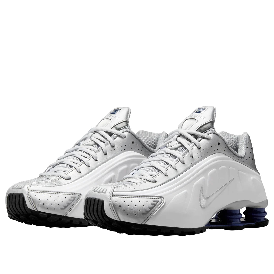 Nike - Shox R4 'Metallic Silver White Royal