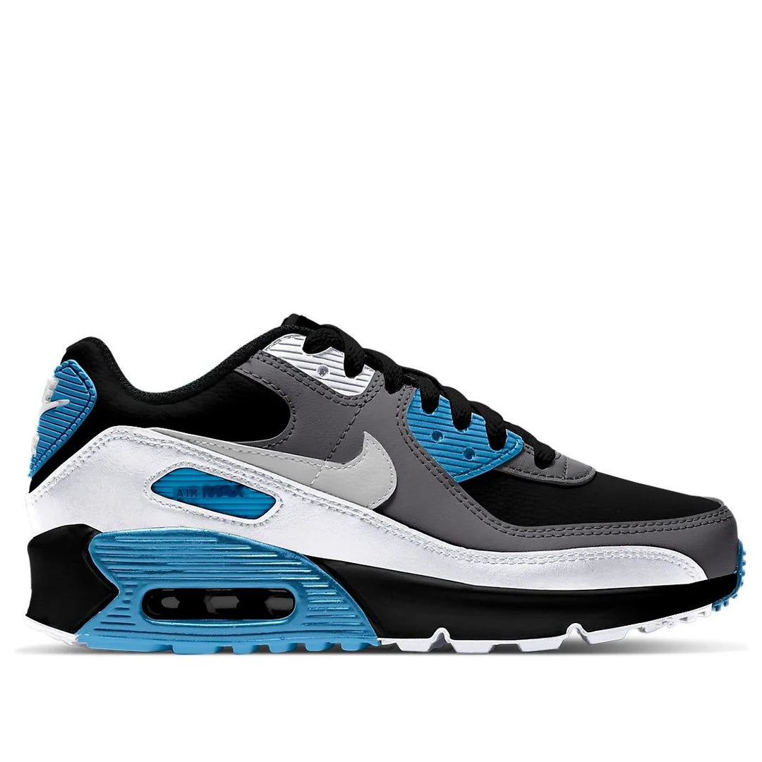 Nike Air Max 90 Leather 'Black Dark Grey'
