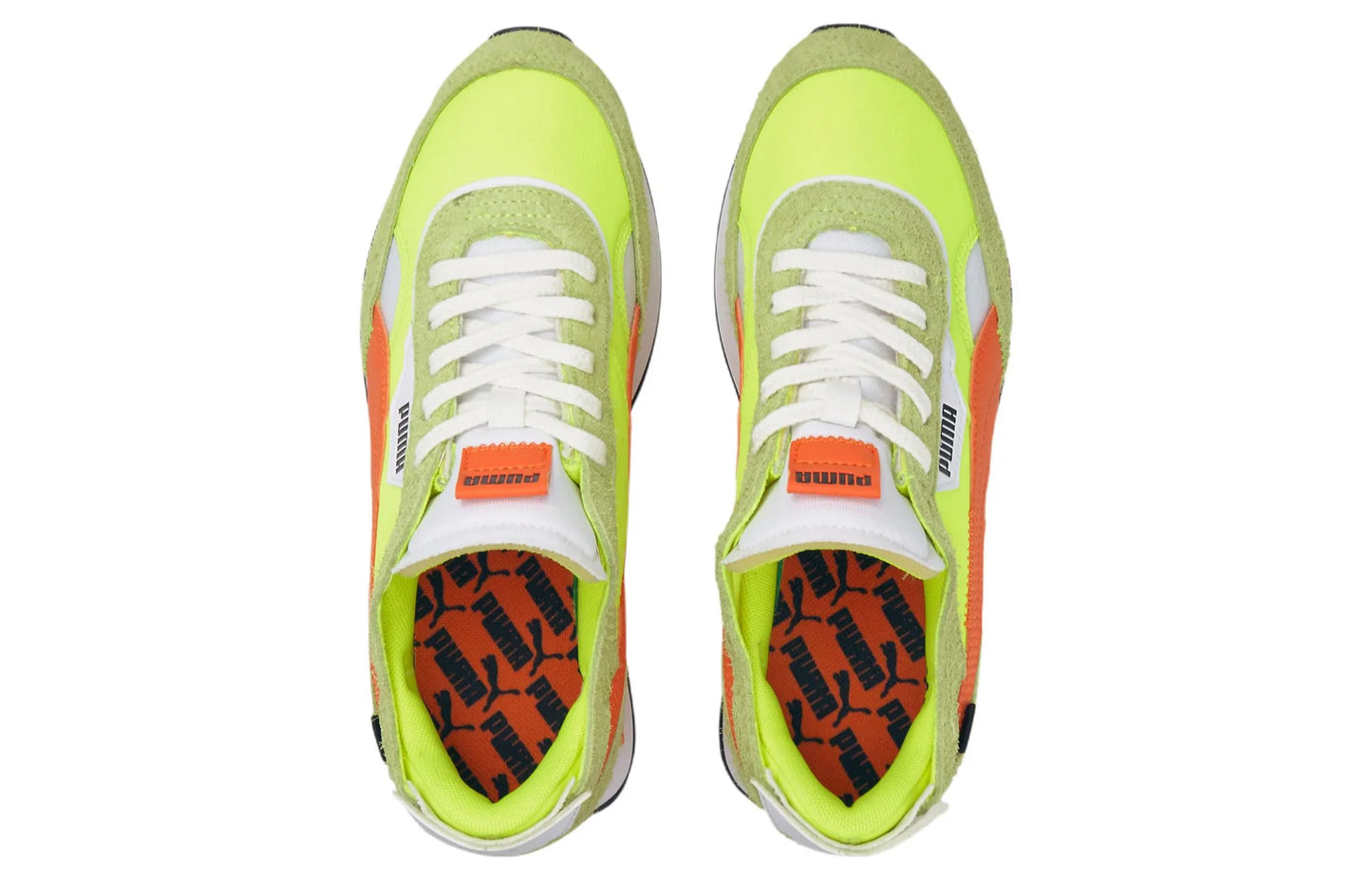 PUMA Future Rider Cut-Out Vintage 'Yellow Alert Dragon Fire'