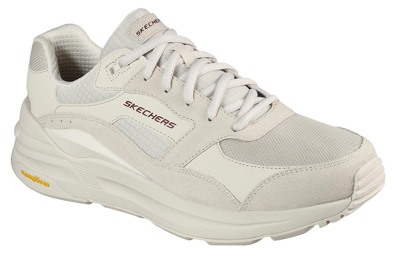Skechers Global Jogger Low Top Beige/White