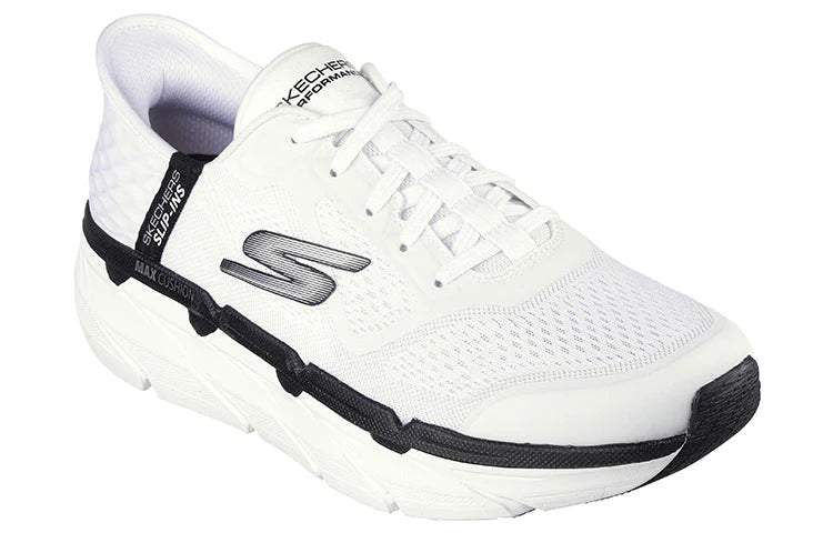 Skechers Max Cushioning Premier Slip-Ins 'White Black'