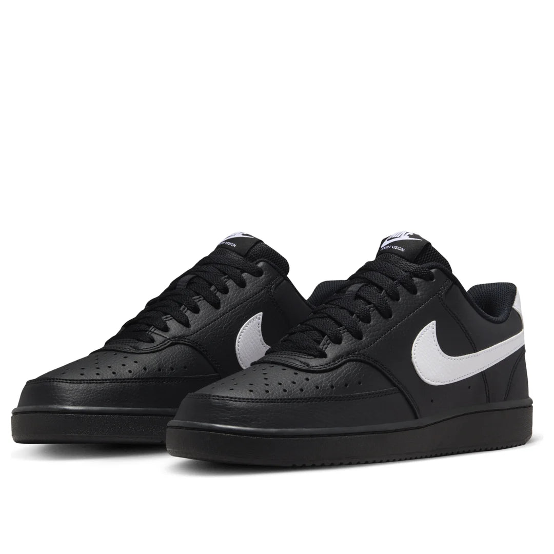 Nike - Court Vision Low Shoes 'Black White