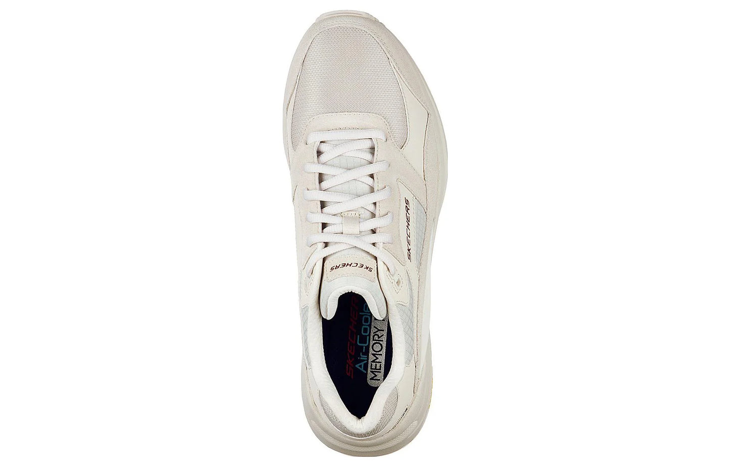 Skechers Global Jogger Low Top Beige/White