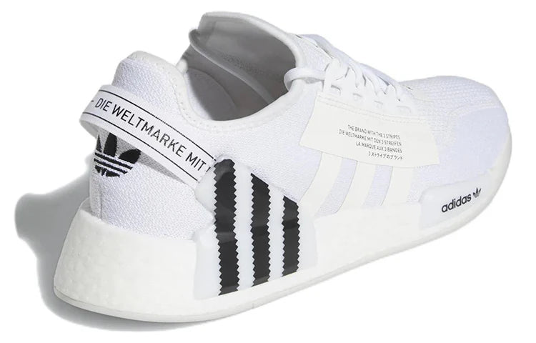 Adidas NMD_R1 V2 'White Black'