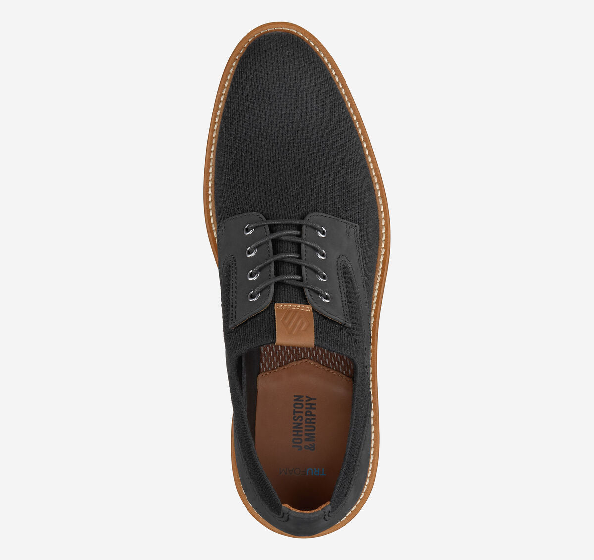 Johnston & Murphy Upton Knit Plain Toe
