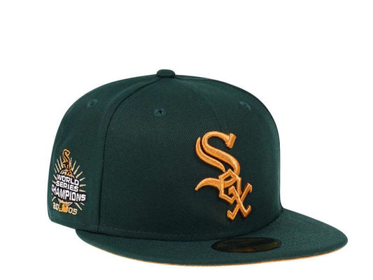 NEW ERA CHICAGO WHITE SOX WORLD SERIES 2005 GREEN PRIME EDITION 59FIFTY FITTED HAT