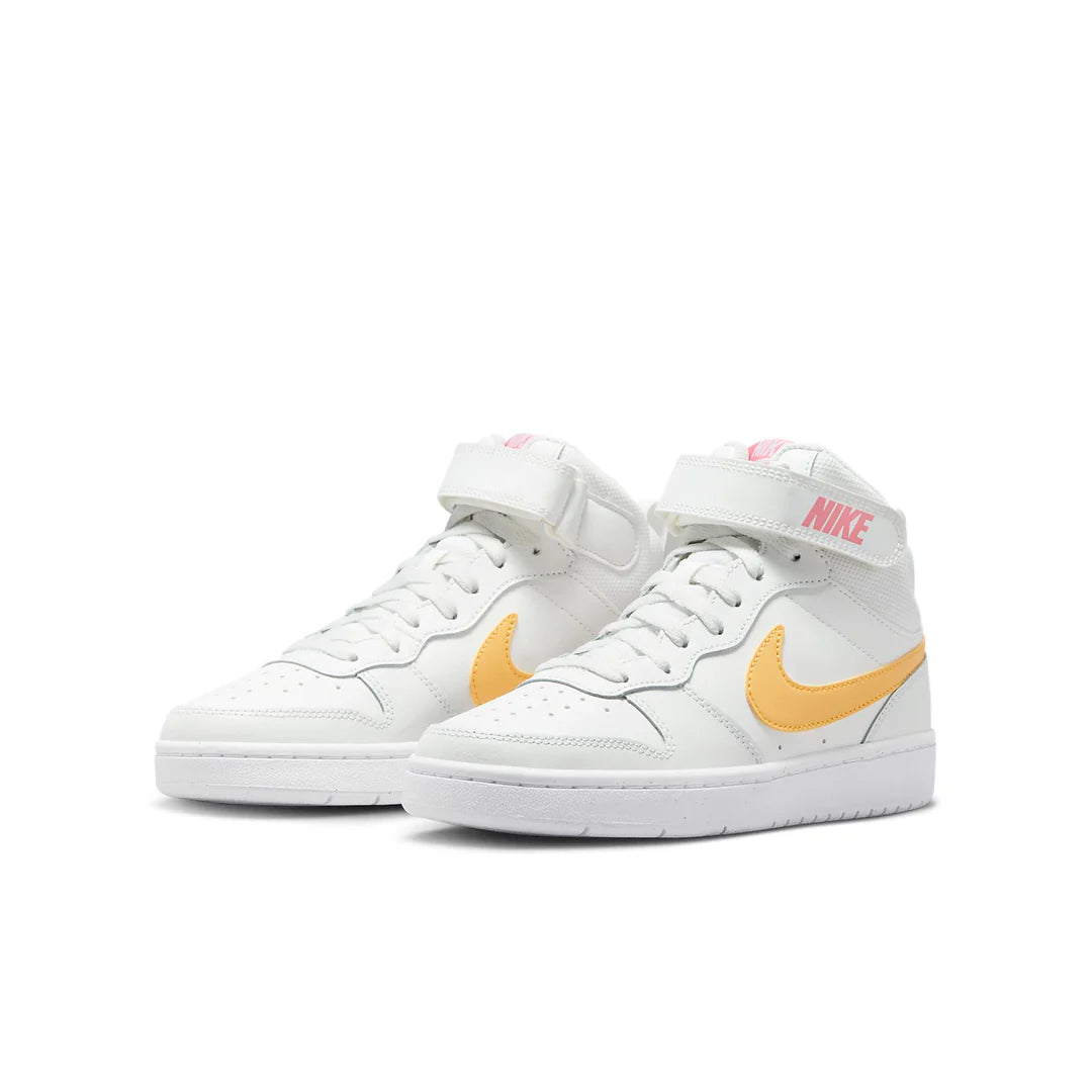 Nike Court Borough Mid 2 'White Topaz Gold'