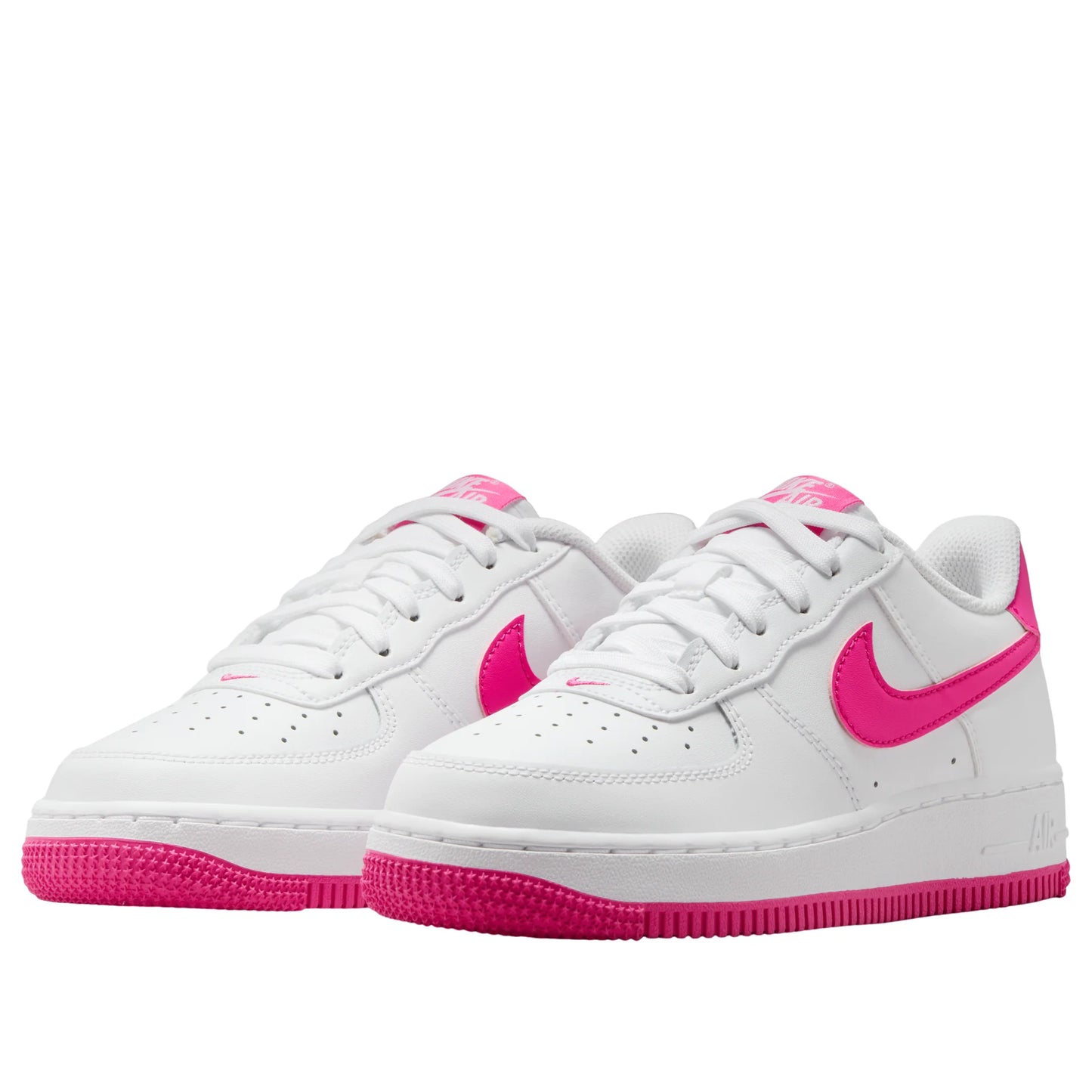 Nike Air Force 1 'White Laser Fuchsia'