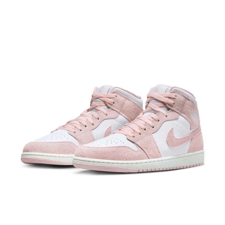 Air Jordan 1 Mid SE 'White Legend Pink'