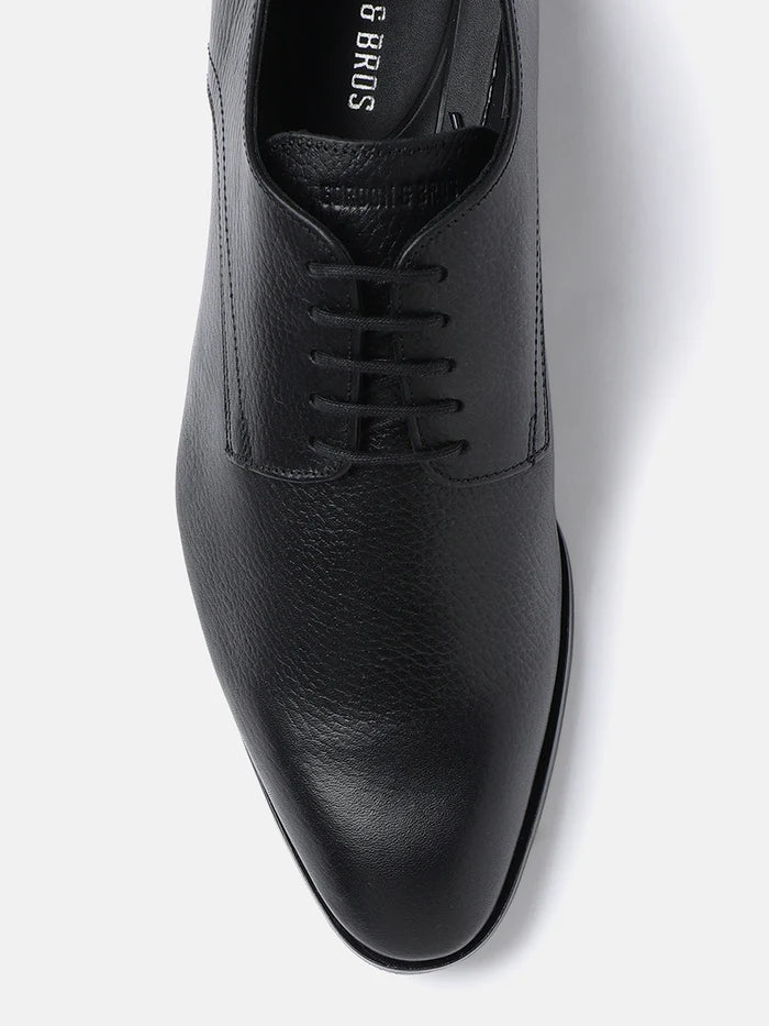 Gordon & Bros BLACK MEN DERBY LACE UP SHOES
