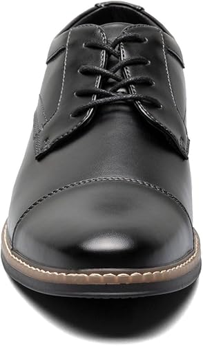 Nunn Bush Carmelo Cap Toe Oxford Classic Modern Formal Lace Up Dress Casual Shoes Oxford