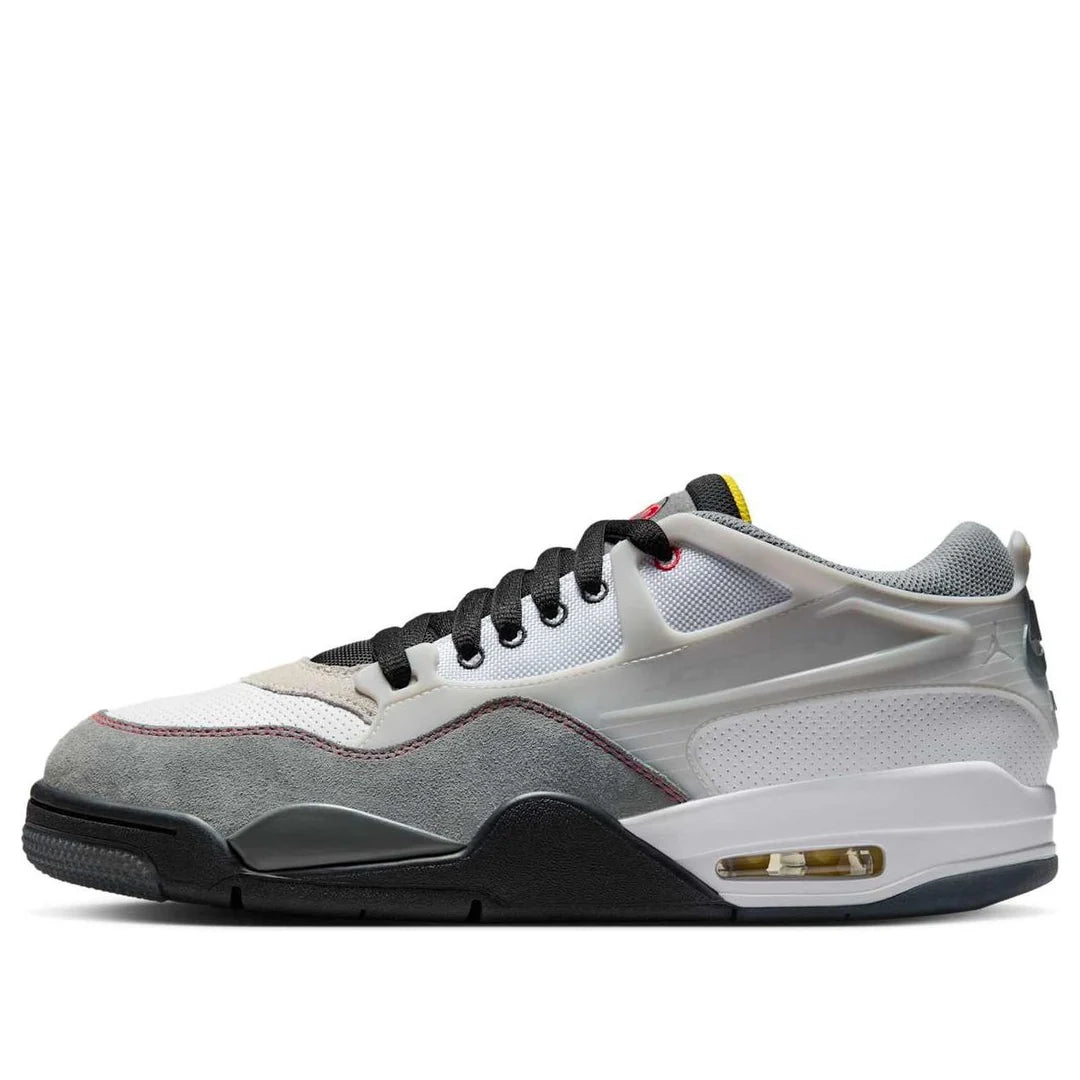 Nike Air Jordan 4 RM Premium 'White Black Smoke Grey Fire Red'