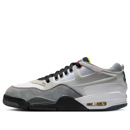 Nike Air Jordan 4 RM Premium 'White Black Smoke Grey Fire Red'