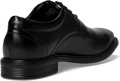 Nunn Bush Mens Stark Plain Toe Oxford Leather Business Formal Derby Dress Casual Lace-up