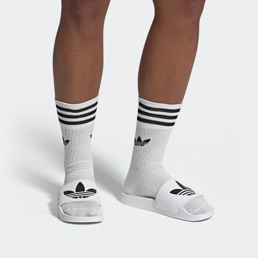 adidas - Adilette Lite Slides 'Trefoil Logo - Cloud White