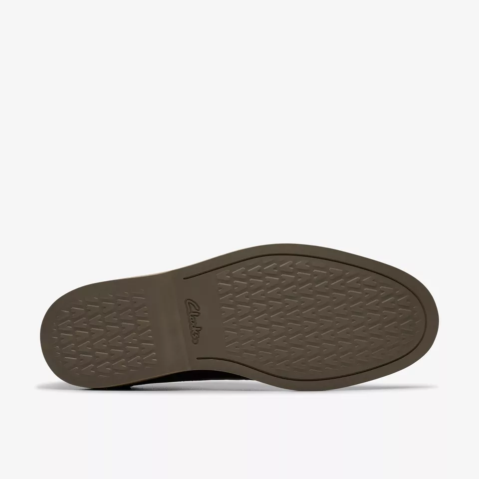Clarks Men’s Radcliff Low Mahogany Combi Leather