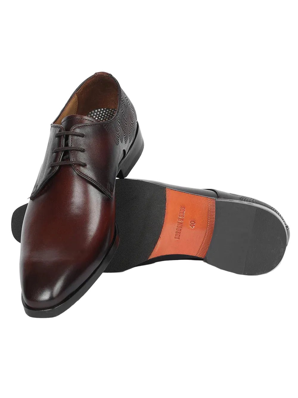 BROWN MEN DERBY LACE UP SHOES | 22BROWN