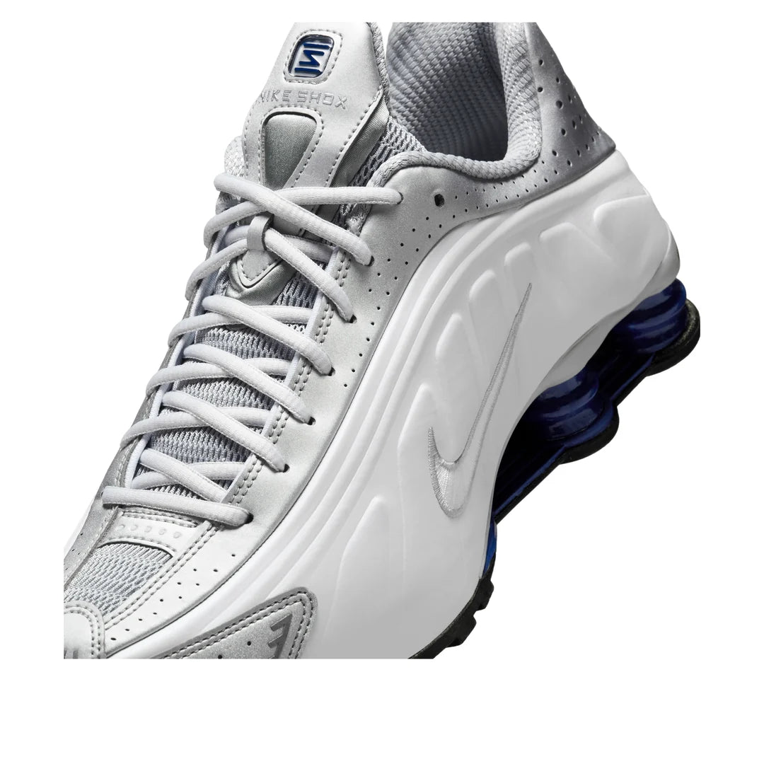 Nike - Shox R4 'Metallic Silver White Royal