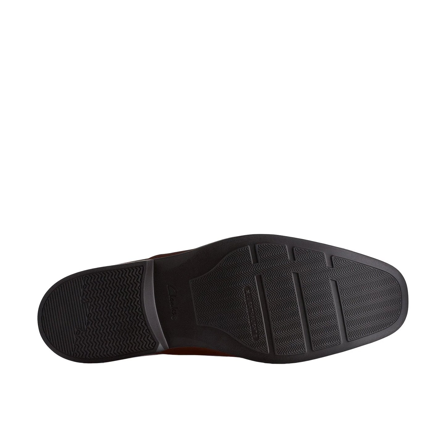 Clarks Lite Ave Mens Brown Wide Loafers & Slip Ons Casual