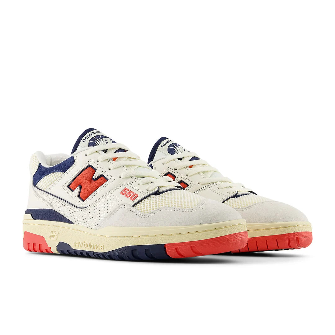 New Balance - 550 'Sea Salt Pack Blast Red