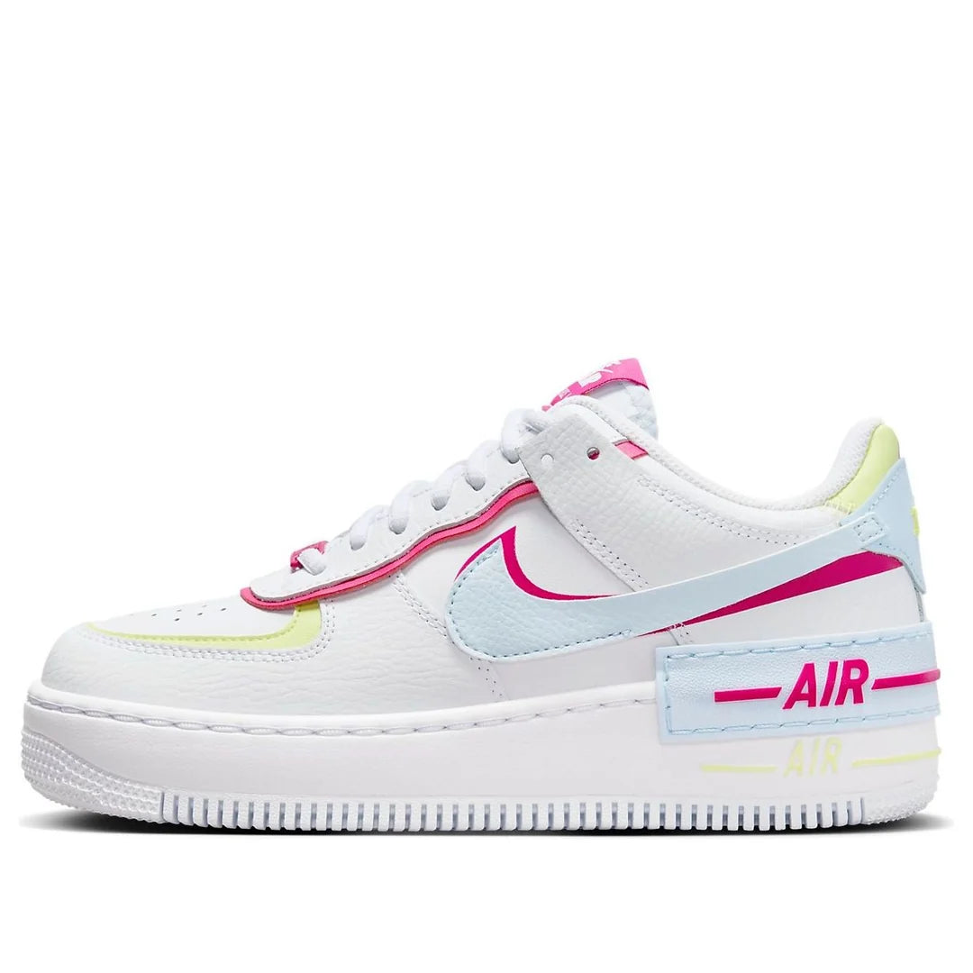 Nike - (WMNS) Nike Air Force 1 Shadow 'White Pink Yellow'WOMEN'S