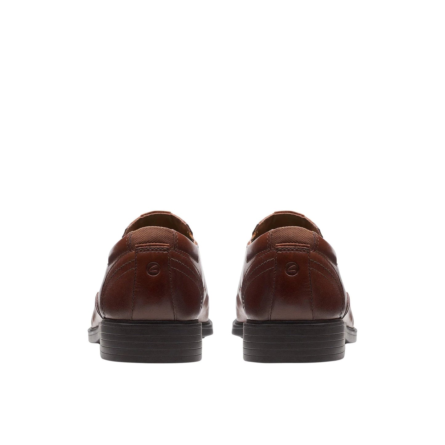 Clarks Lite Ave Mens Brown Wide Loafers & Slip Ons Casual