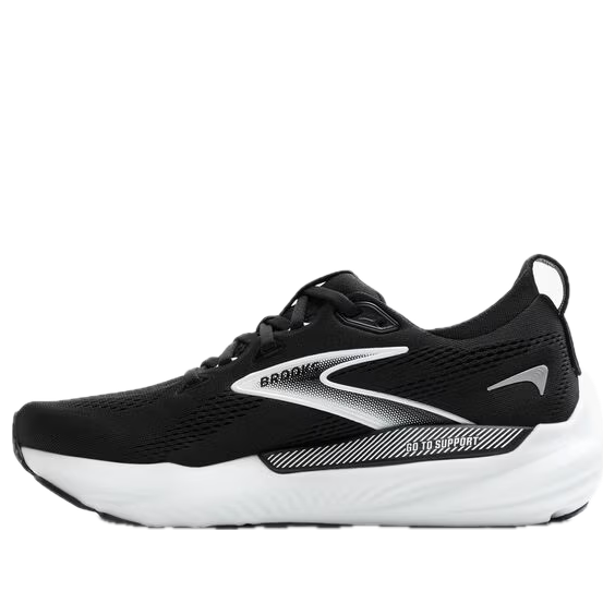 Brooks-(WMNS) Brooks Glycerin GTS 22 'Black Grey White'