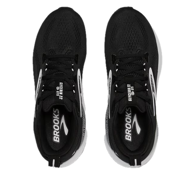 Brooks-(WMNS) Brooks Glycerin GTS 22 'Black Grey White'