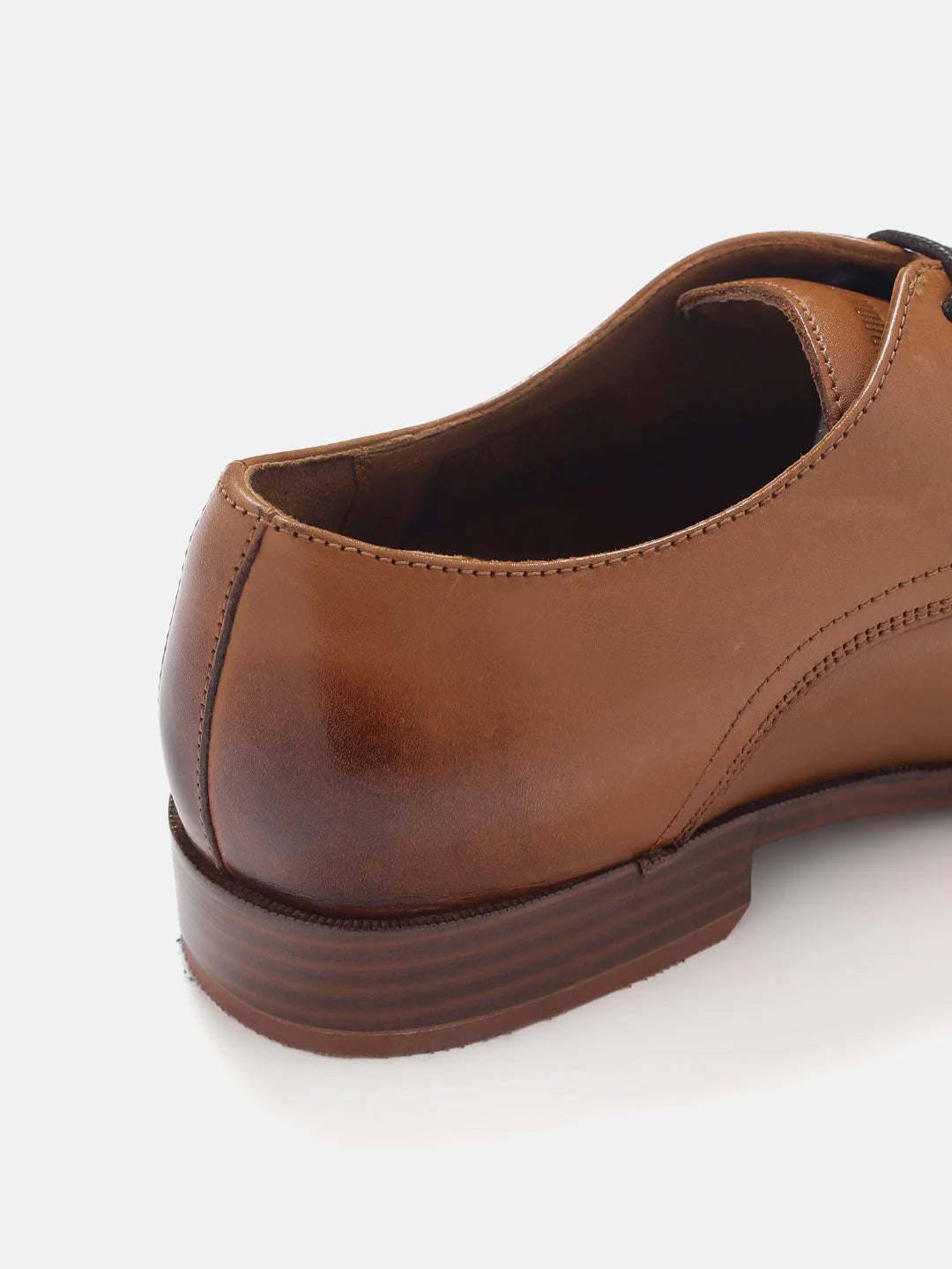 Gordon & Bros Antik Cognac Men Plain Derby Lace Up Shoes