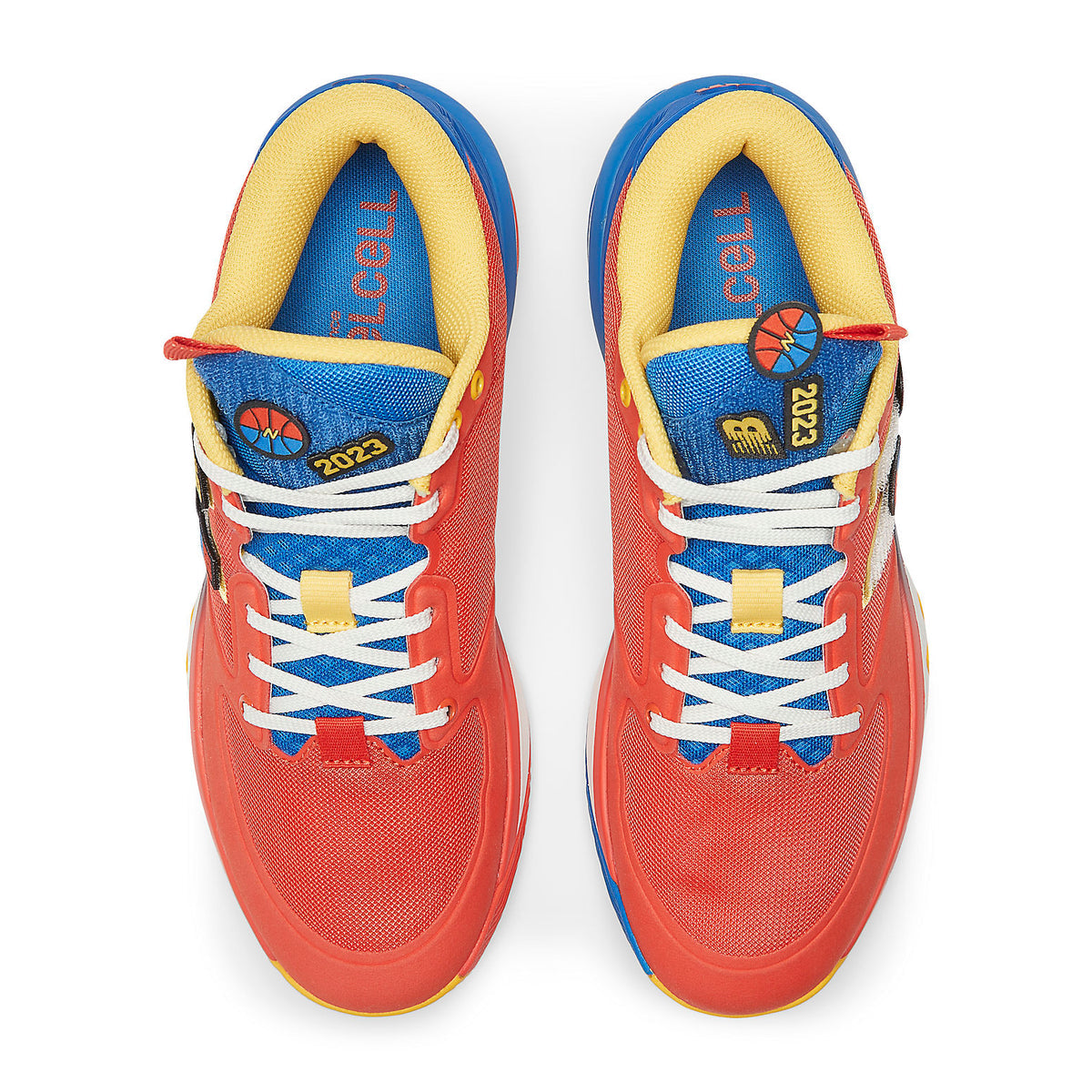 New Balance Hesi Low 2E Wide 'Neo Flame Cobalt'