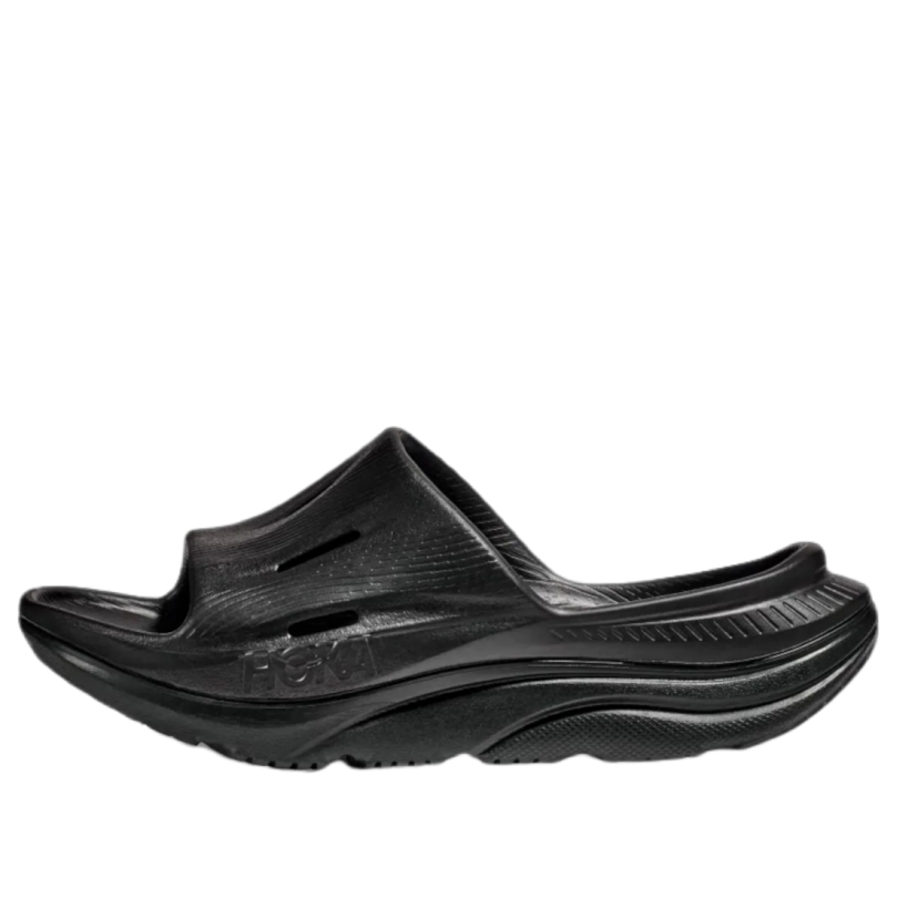 HOKA Ora Recovery Slide 3 Kids 'Triple Black'